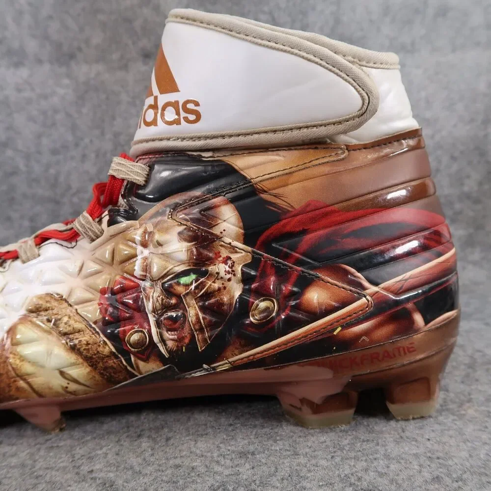 Adidas Shoes Mens 11.5 Cleats Football Freak x Carbon High Uncage Spartan Sport